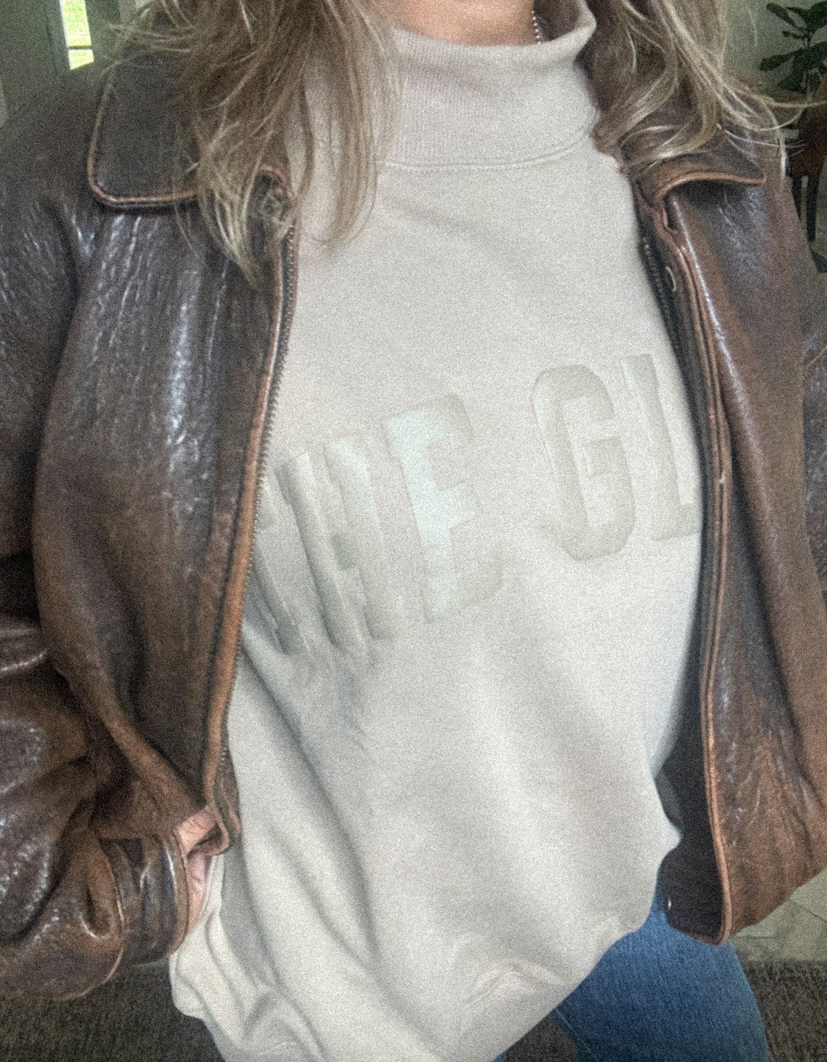 Vintage Mockneck - Driftwood
