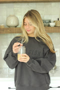 Vintage Crewneck - Washed Black