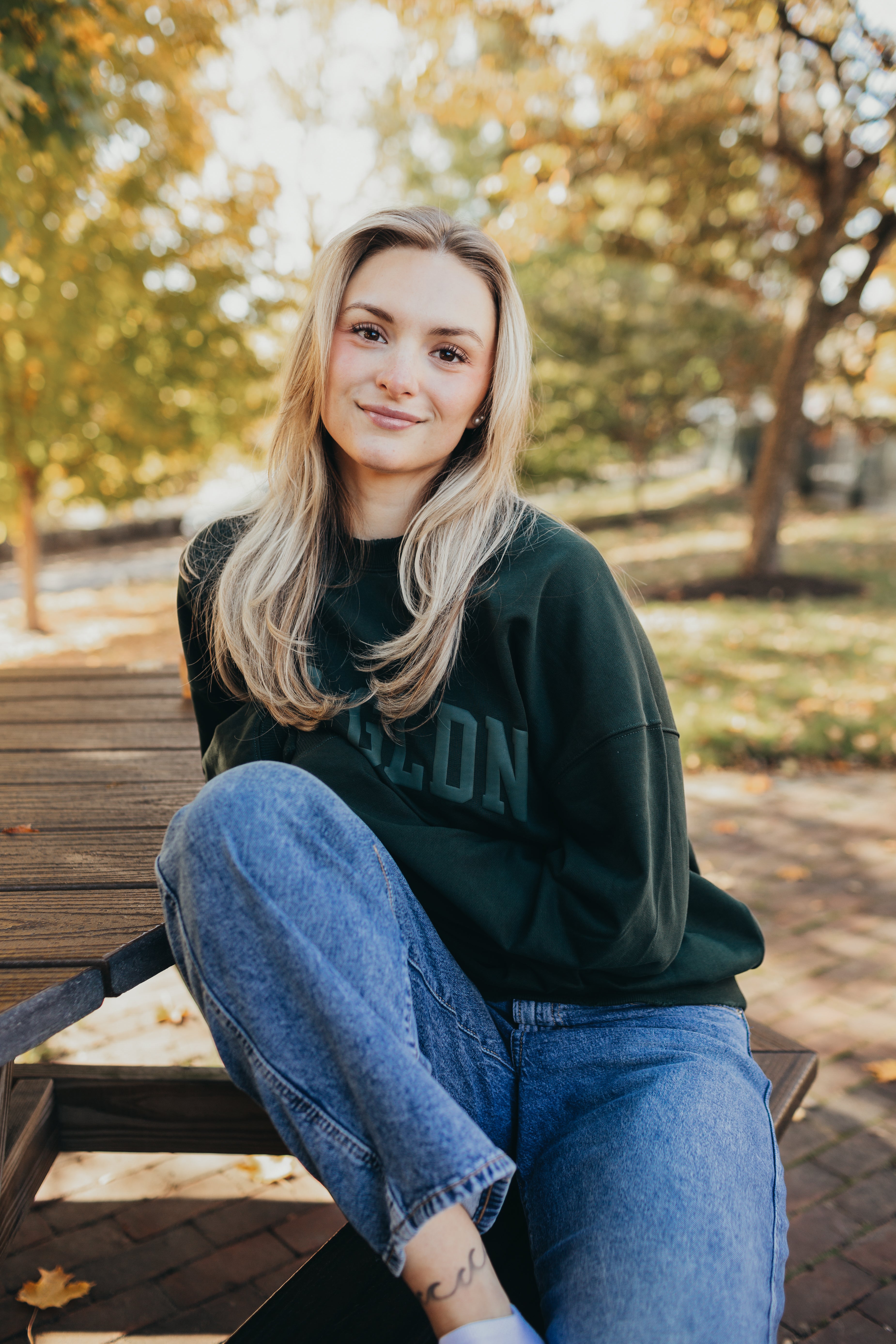 Vintage Crewneck - Pine