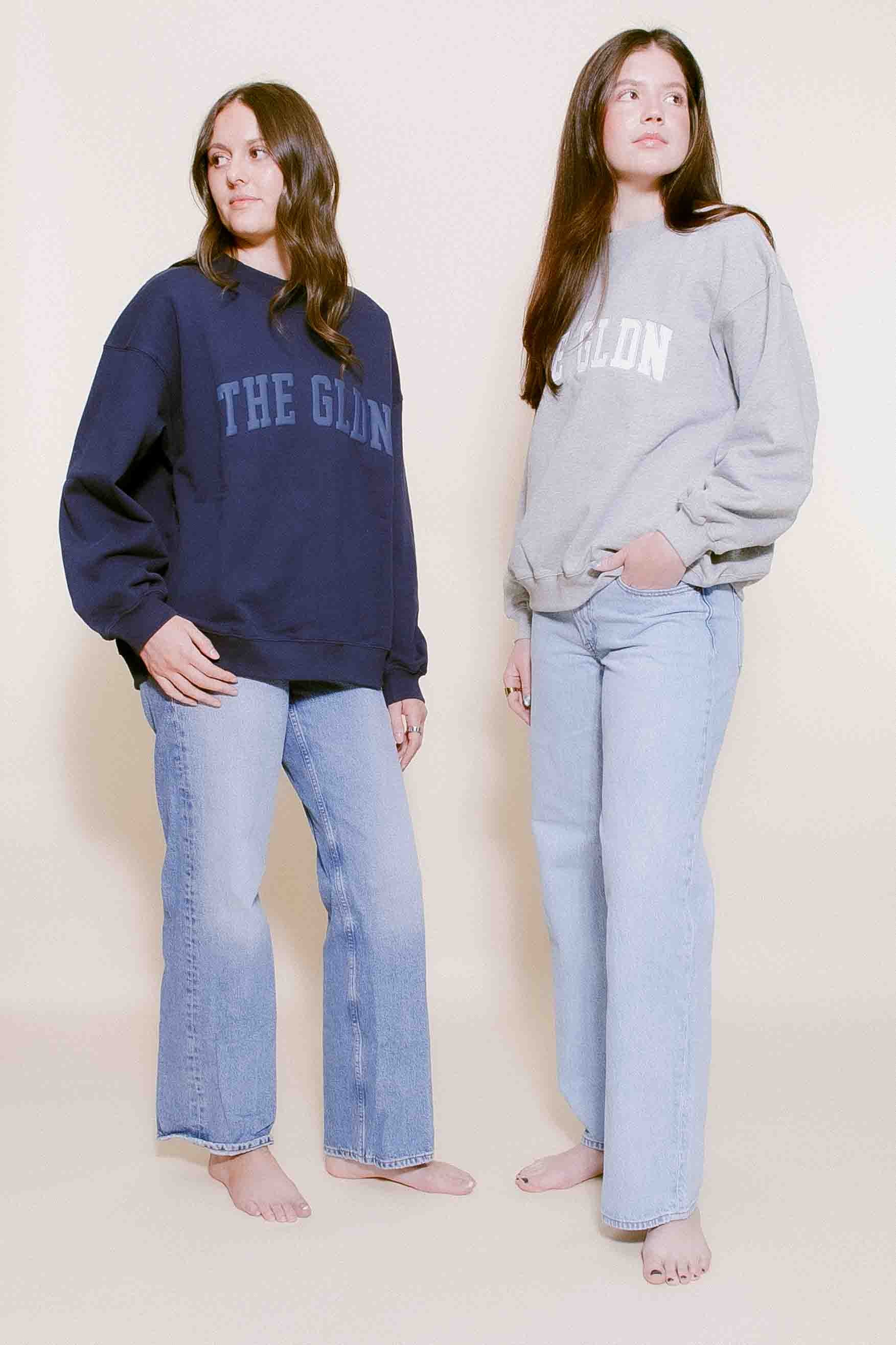 Fleece Mockneck - Navy